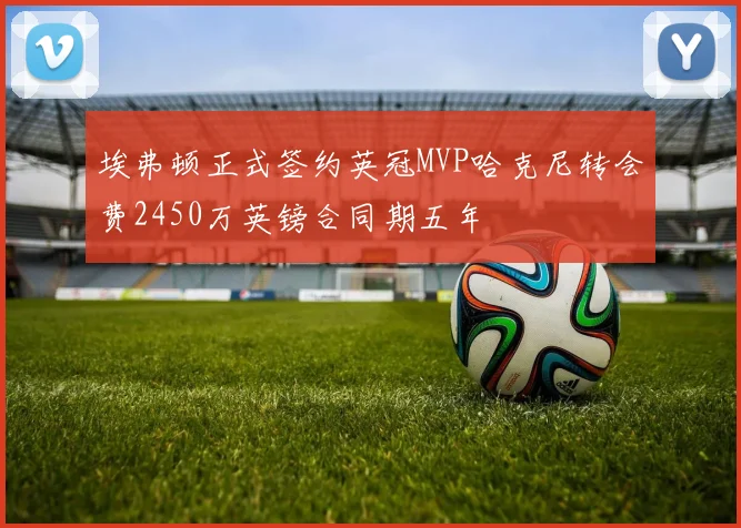 埃弗顿正式签约英冠MVP哈克尼转会费2450万英镑合同期五年